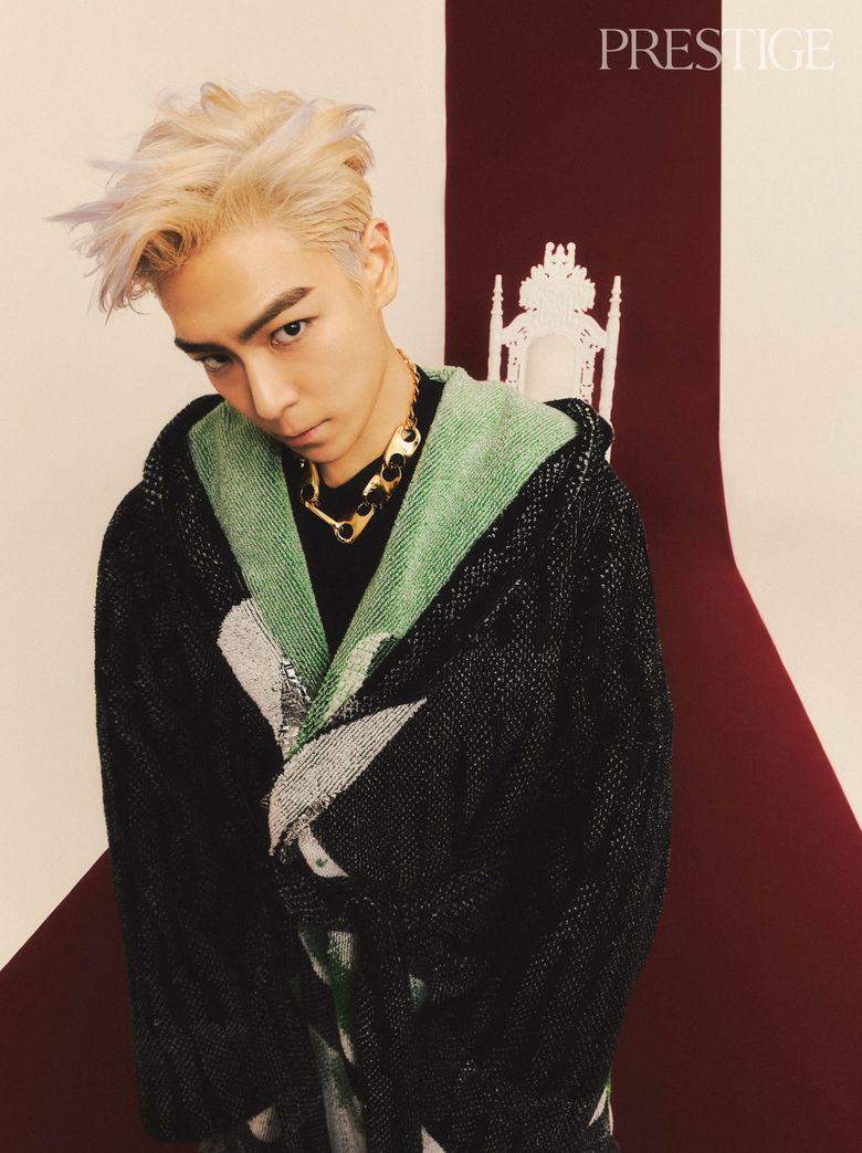 BIGBANG's T.O.P For PRESTIGE Hong Kong Magazine March Issue