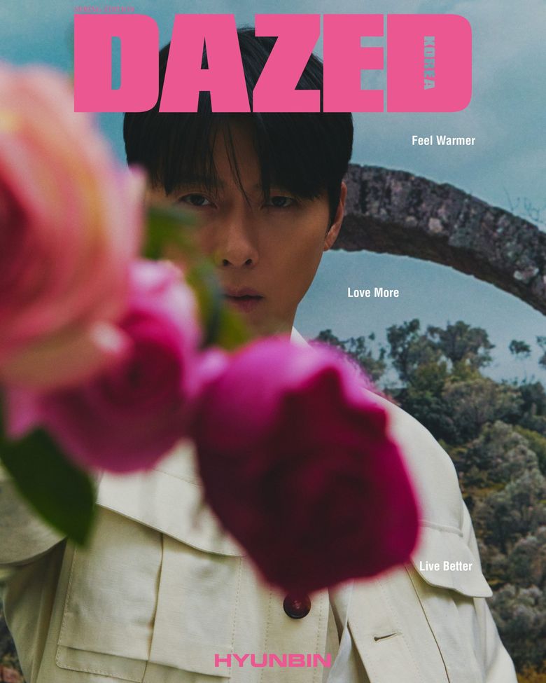 Hyun Bin For DAZED KOREA 2022 Spring Edition Issue