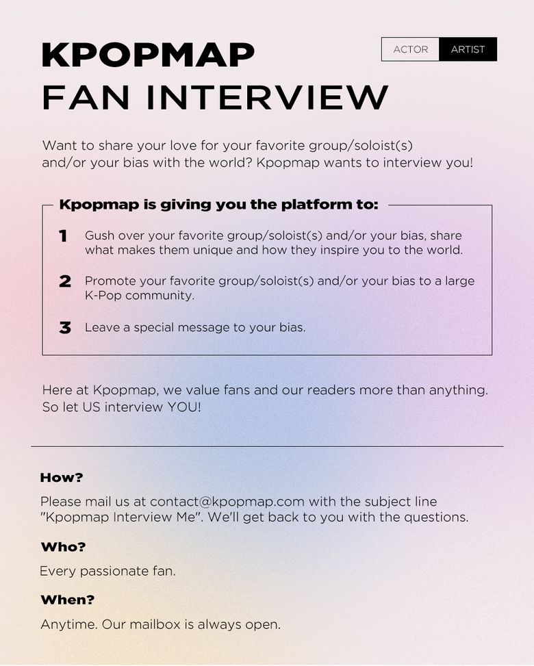 Kpopmap Fan Interview: A Korean iE Talks About Her Favorite Group TEMPEST & Her Bias HwaRang