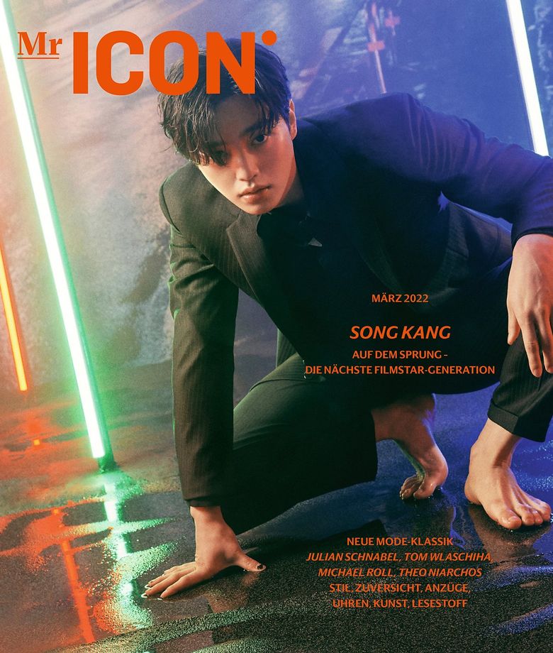 Song Kang For Mr ICON Magazine March Issue