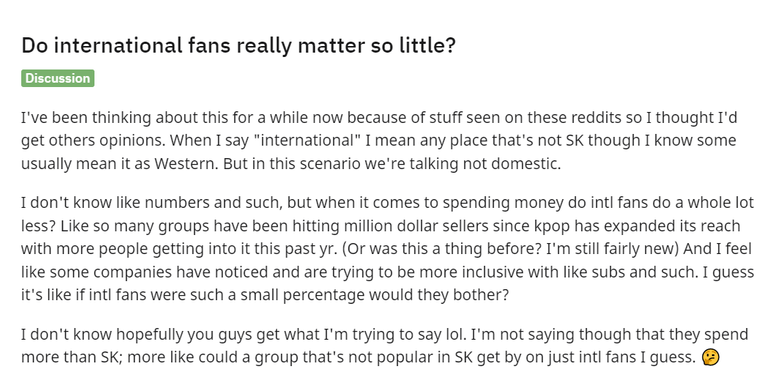 Netizens Discuss The Importance Of Domestic Vs  International Fan Bases  Is One More Significant Than The Other   - 18