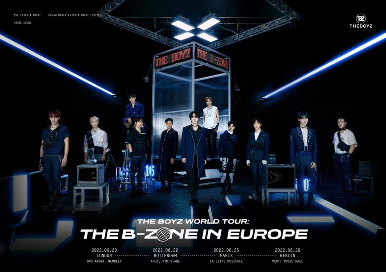 THE BOYZ "THE BZONE" World Tour Cities And Ticket Details Kpopmap