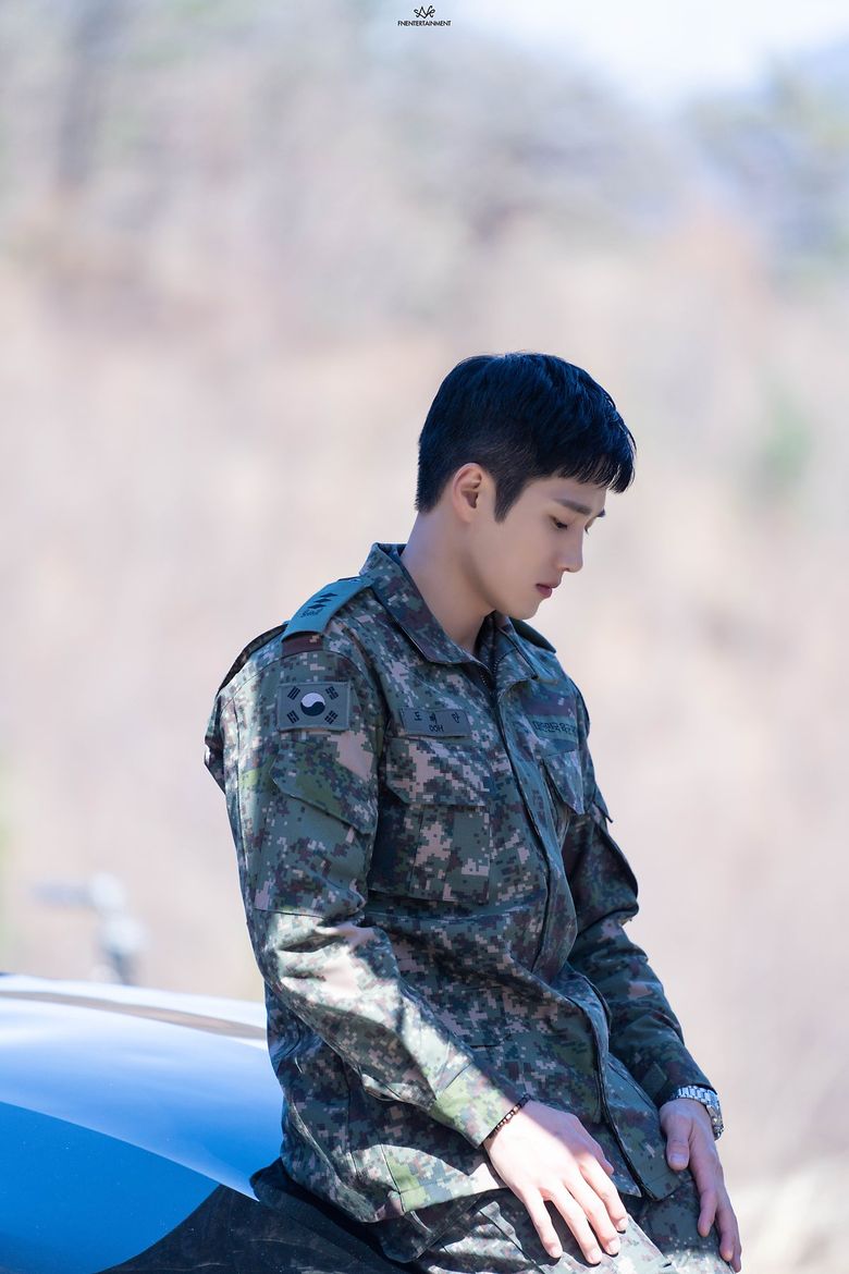 Ahn BoHyun, Drama "Military Prosecutor Doberman" Set Behind-the-Scene