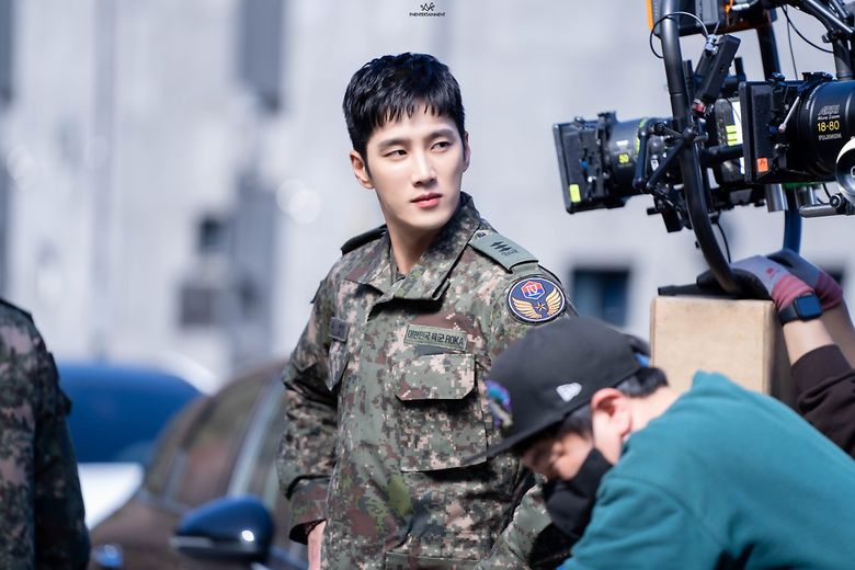 Ahn BoHyun, Drama "Military Prosecutor Doberman" Set Behind-the-Scene