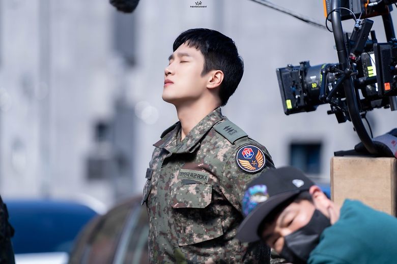 Ahn BoHyun, Drama "Military Prosecutor Doberman" Set Behind-the-Scene