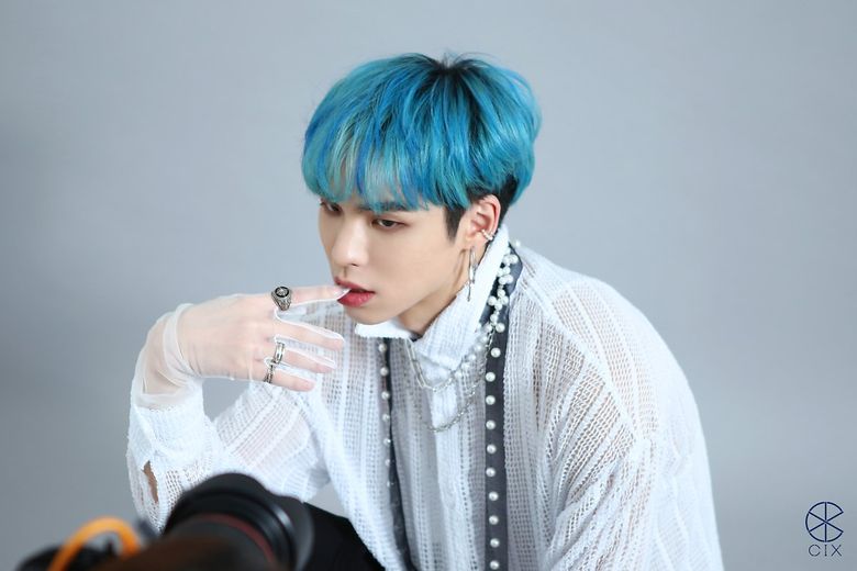 CIX's BX, Poster Shooting For UNIVERSE Behind-the-Scene