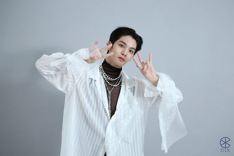 CIX's Bae JinYoung, Poster Shooting For UNIVERSE Behind-the-Scene