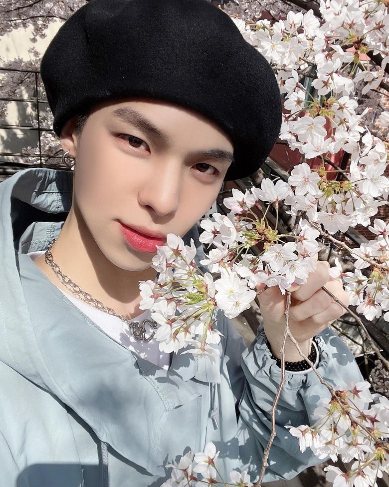 CIX Makes Fans Play The Hidden Picture Game In Annual Cherry Blossom Photos With Their Flower like Visuals - 12