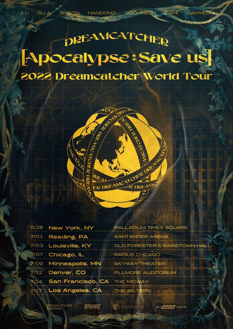  2022 DREAMCATCHER "Apocalypse: Save Us" World Tour: Cities And Ticket Details