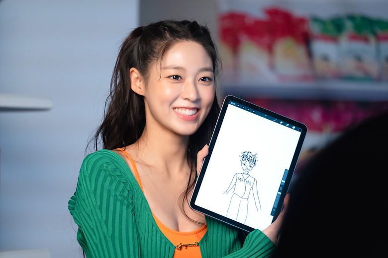 AOA's SeolHyun, Drama "The Killer's Shopping List" Set Behind-the-Scene Part 1