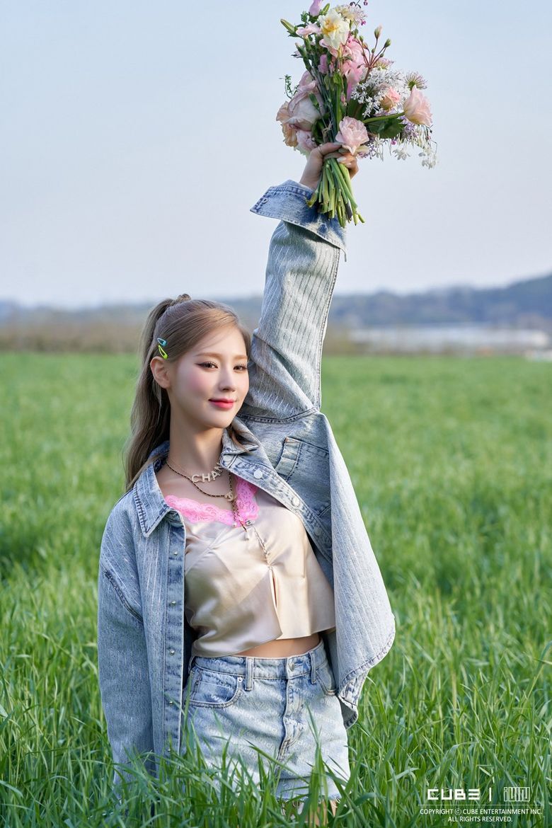 (G)I-DLE's MiYeon, Filming 'Drive' MV Set Behind-the-Scene Part 1