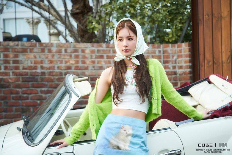 (G)I-DLE's MiYeon, Shooting for 1st Mini Album MY Behind-the-Scene Part 2