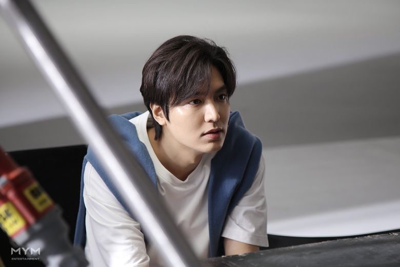 Lee MinHo, Commercial Shooting Behind-the-Scene