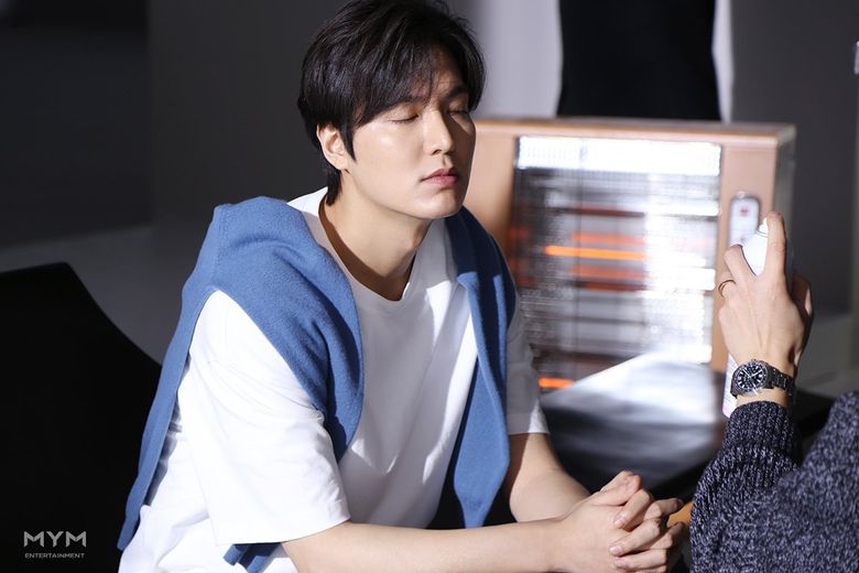 Lee MinHo, Commercial Shooting Behind-the-Scene