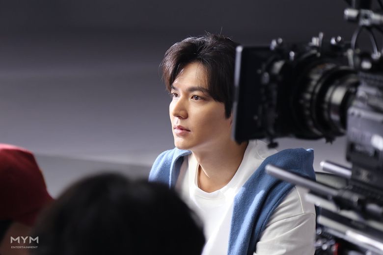 Lee MinHo, Commercial Shooting Behind-the-Scene