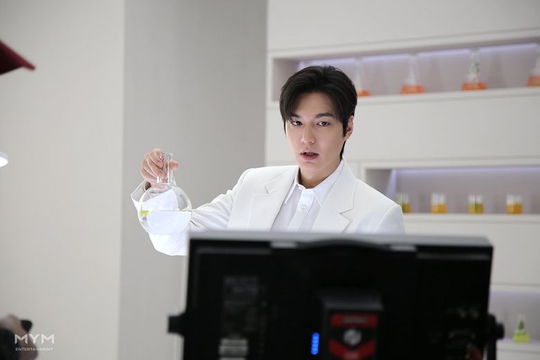 Lee MinHo, Commercial Shooting Behind-the-Scene