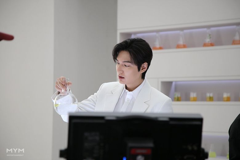 Lee MinHo, Commercial Shooting Behind-the-Scene