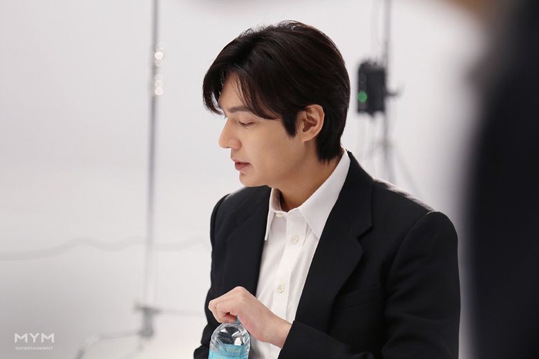 Lee MinHo, Commercial Shooting Behind-the-Scene