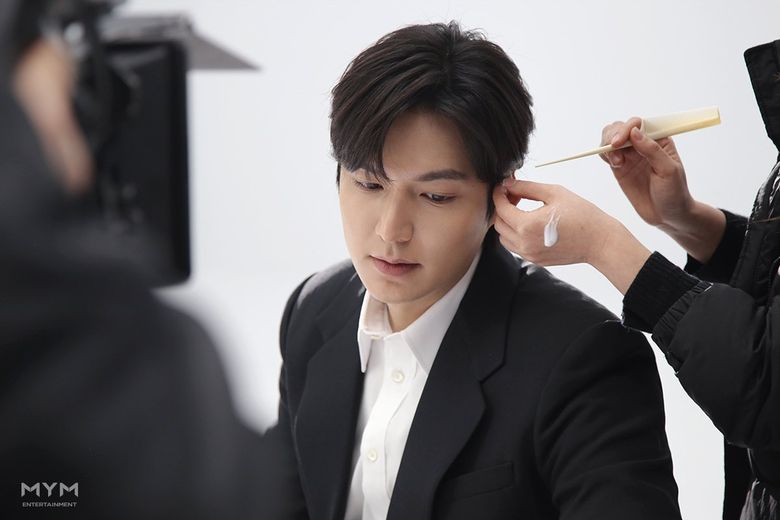 Lee MinHo, Commercial Shooting Behind-the-Scene