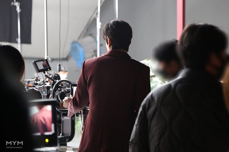 Lee MinHo, Commercial Shooting Behind-the-Scene