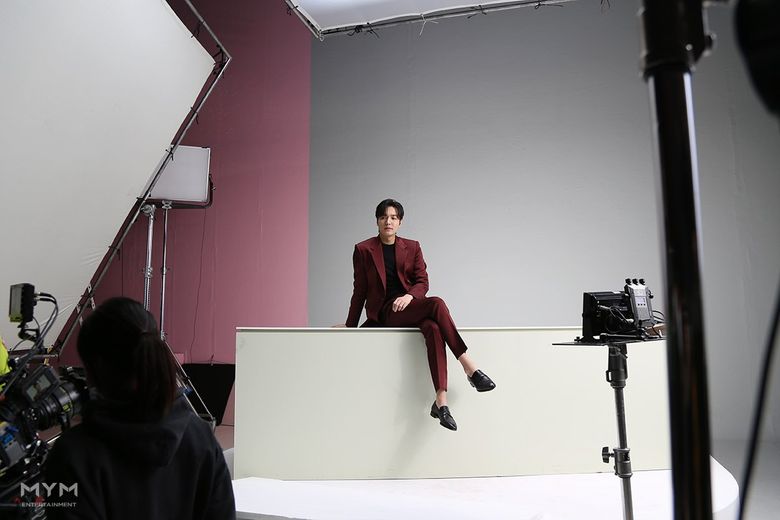 Lee MinHo, Commercial Shooting Behind-the-Scene