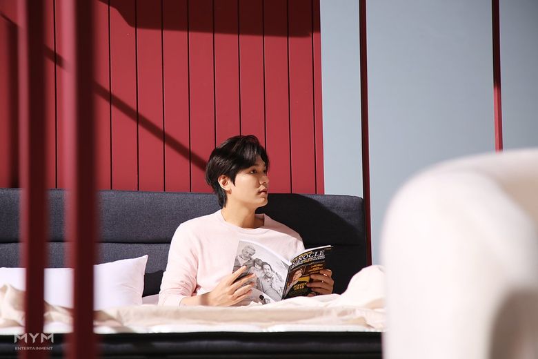 Lee MinHo, Commercial Shooting Behind-the-Scene