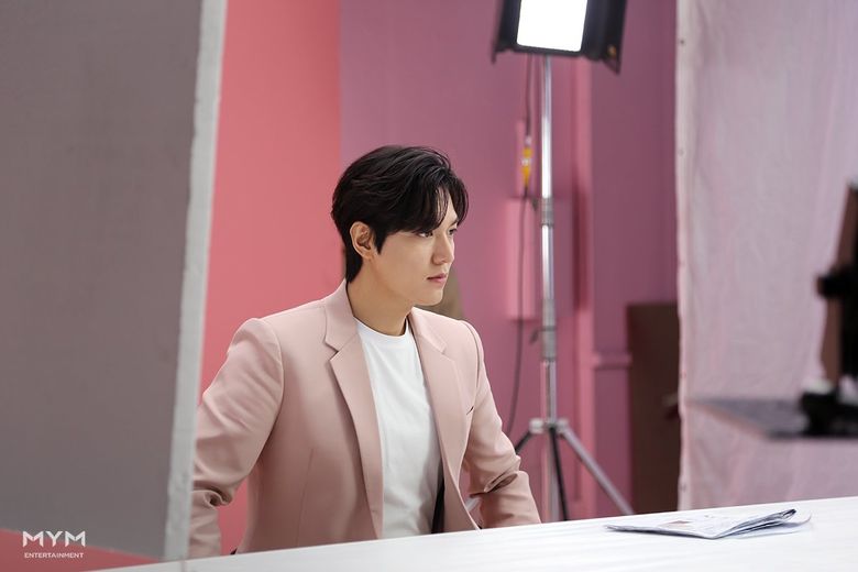 Lee MinHo, Commercial Shooting Behind-the-Scene