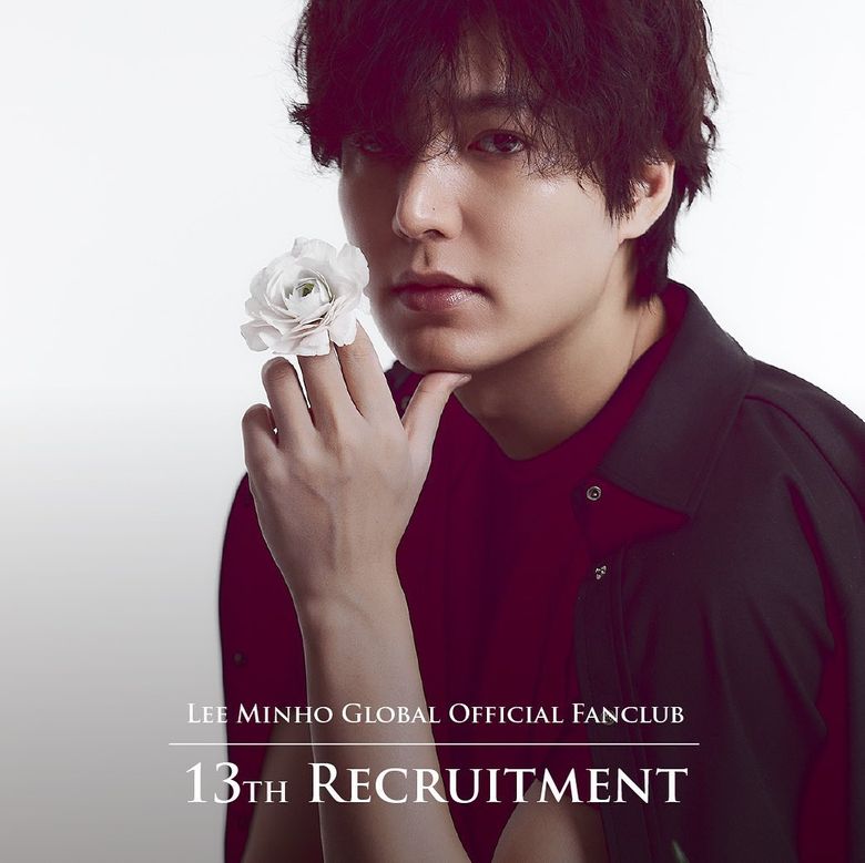 Hallyu Top Star Lee MinHo's 13th Membership Recruitment For Global Official Fan Club MINOZ Is Now Open