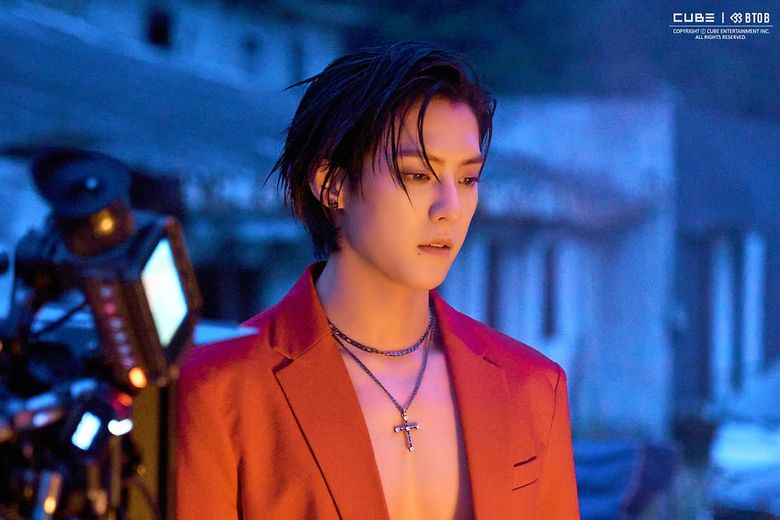 BTOB's MinHyuk (HUTA), Filming 2nd Album "BOOM" Concept Trailer Behind-the-Scene