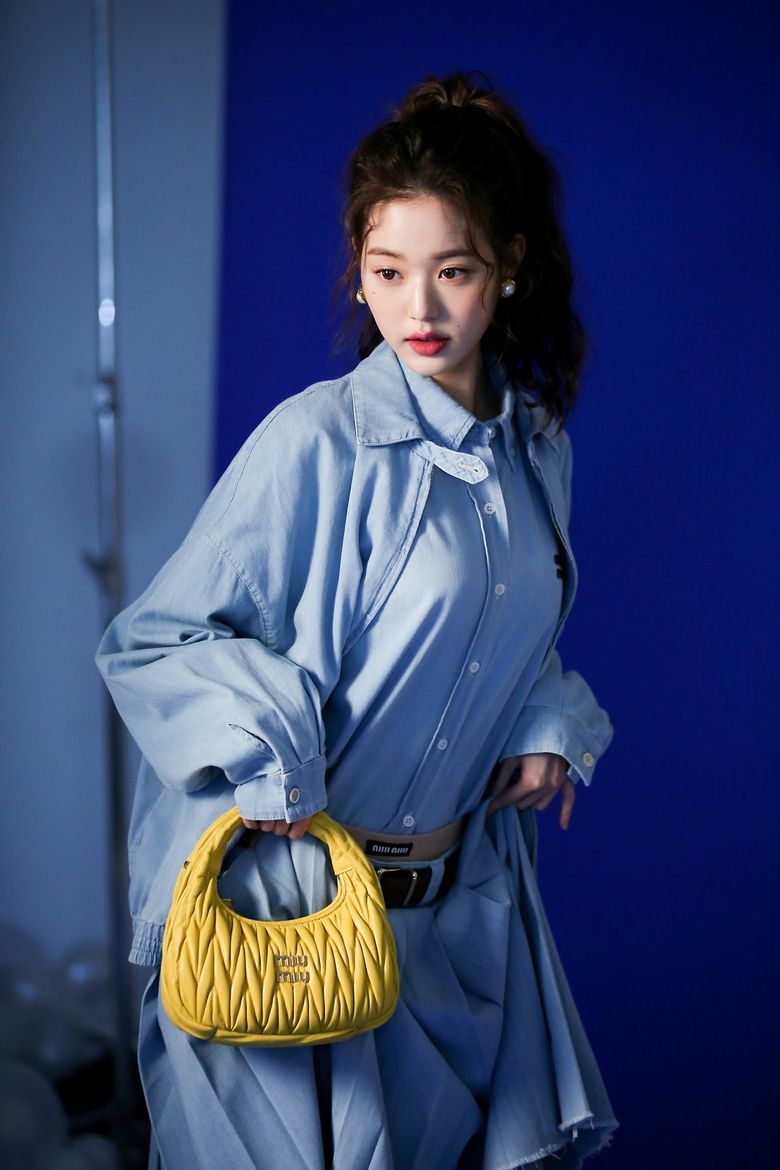 IVE's Jang WonYoung, For W Korea Magazine 2022 June Issue Behind-the-Scene