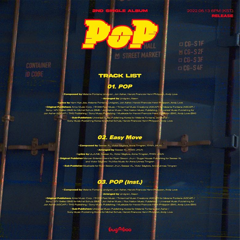 bugAboo Makes A Comeback With Their 2nd Single Album "POP"