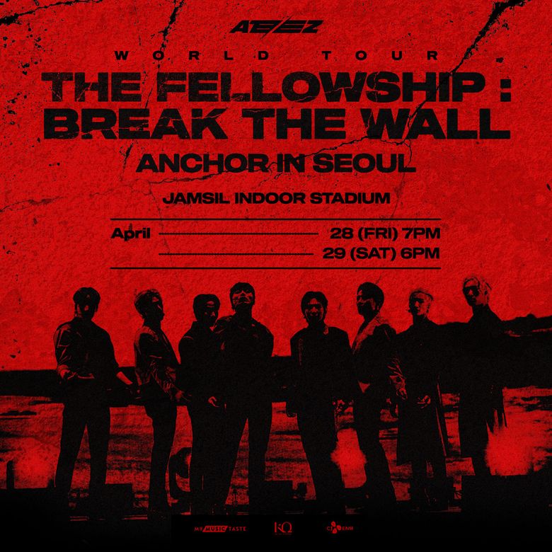  2022-2023 ATEEZ “THE FELLOWSHIP : BREAK THE WALL” World Tour: Cities And Ticket Details