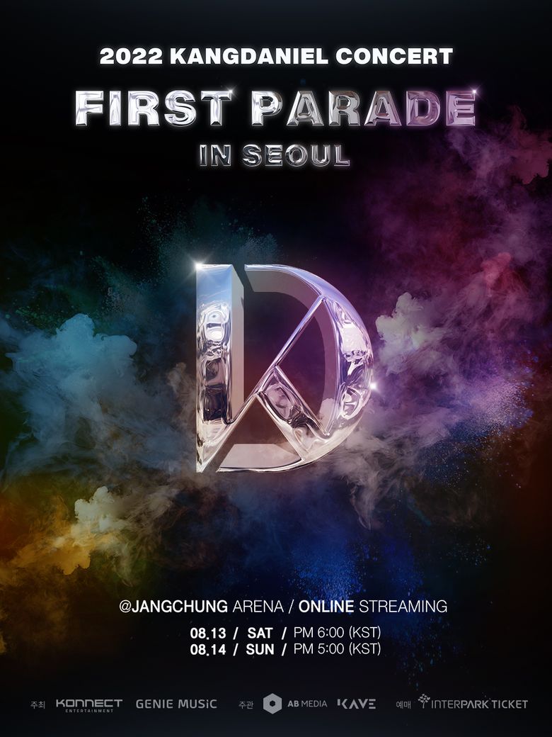  2022 Kang Daniel "FIRST PARADE IN SEOUL" Offline And Online Concert: Ticket Details