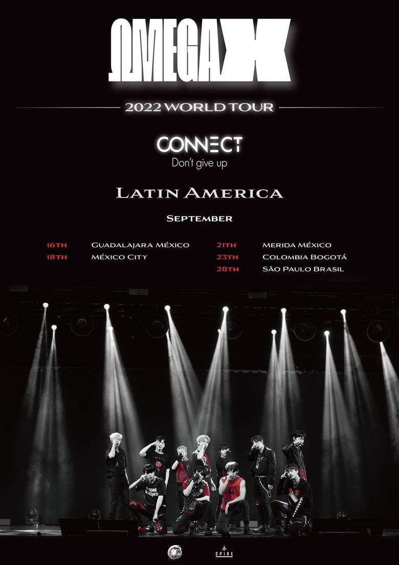  2022 OMEGA X “CONNECT: Don’t Give Up” World Tour: Cities And Ticket Details