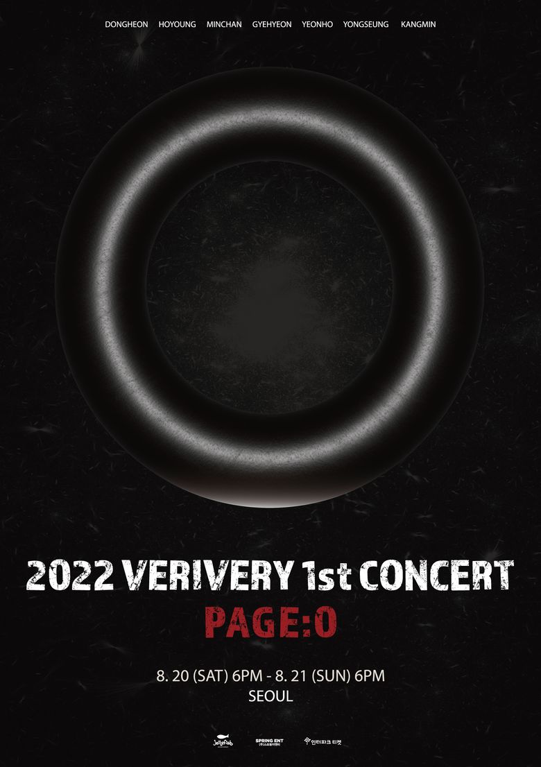  2022 VERIVERY "1st CONCERT PAGE : O" Online And Offline Concert: Live Stream And Ticket Details