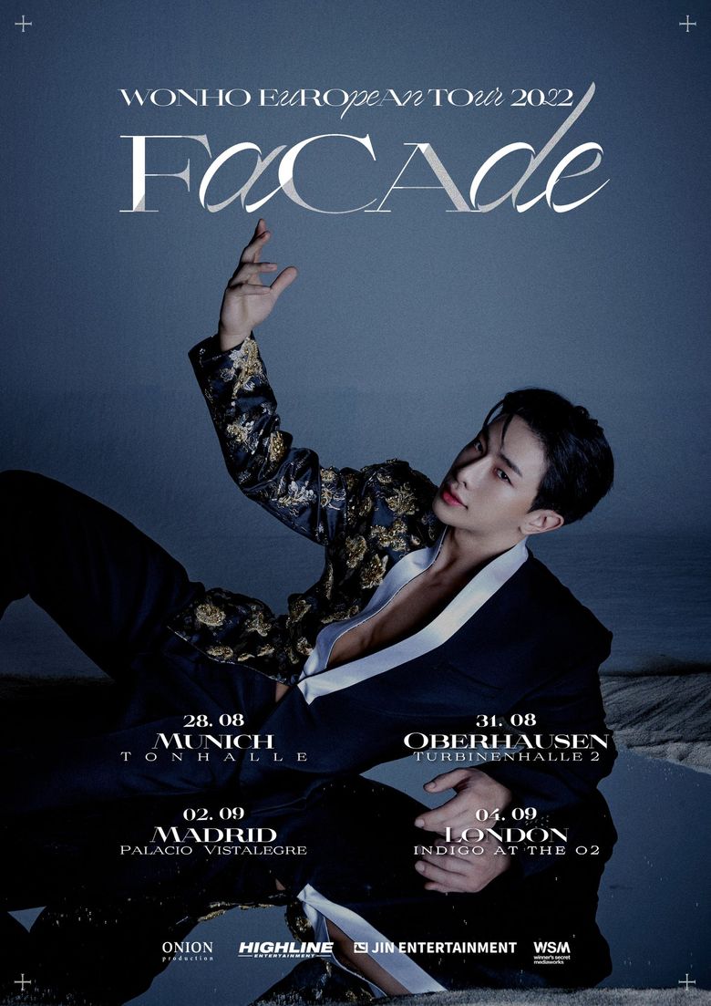 WonHo’s 2022 “FACADE” European Tour: Cities And Ticket Details