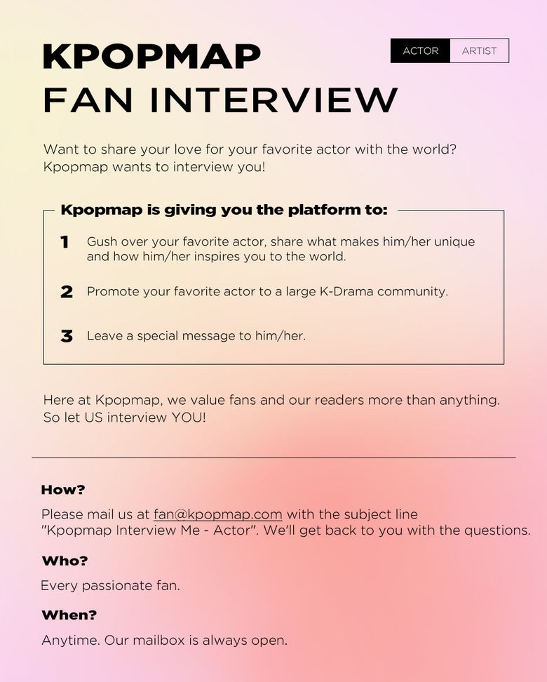 Kpopmap Fan Interview: A Latin American Fanbase Talks About Their Favorite Actor Ji ChangWook