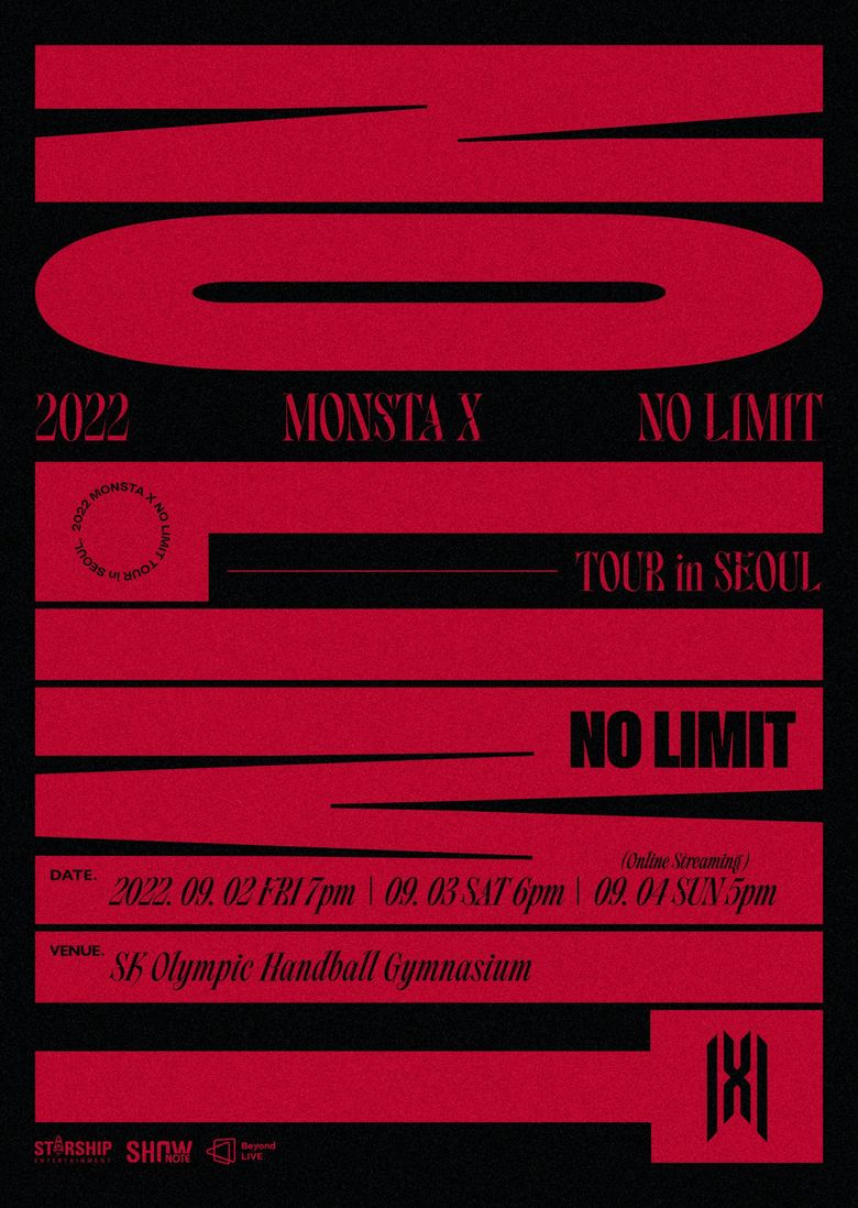  2022 MONSTA X “NO LIMIT” Tour In Seoul: Live Stream And Ticket Details