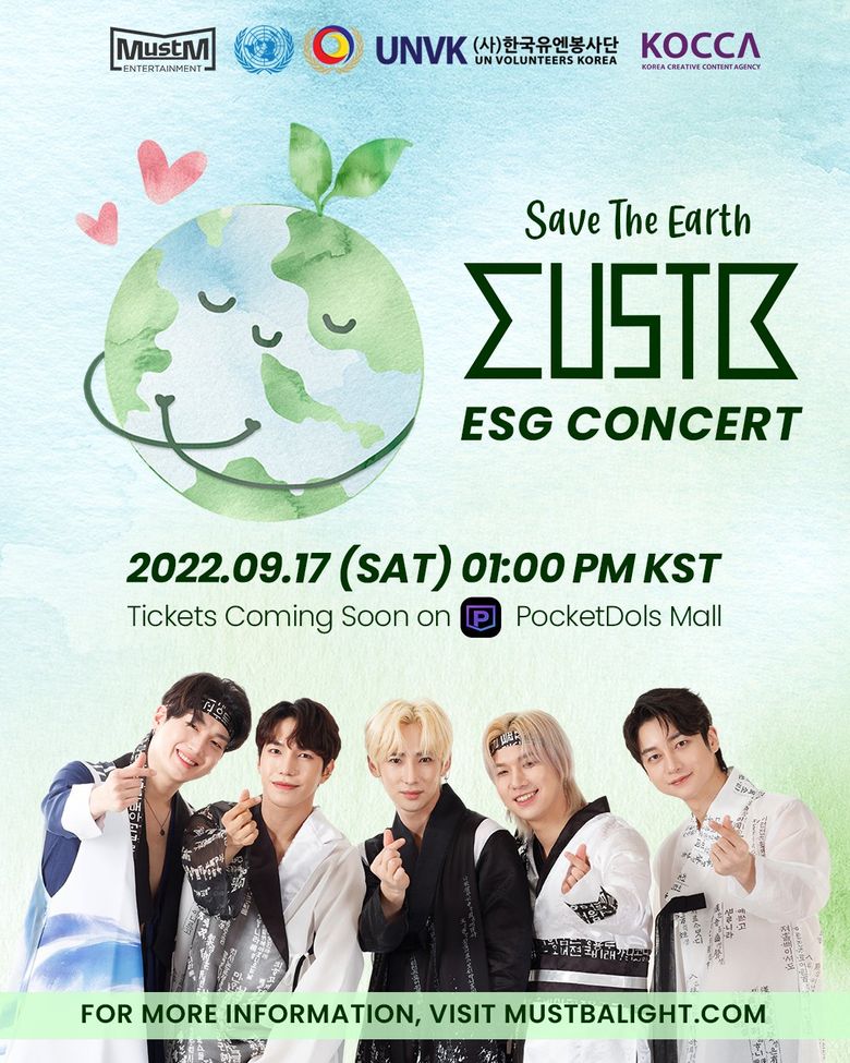 MustB “Save The Earth” Online ESG Concert: Live Stream And Ticket Details