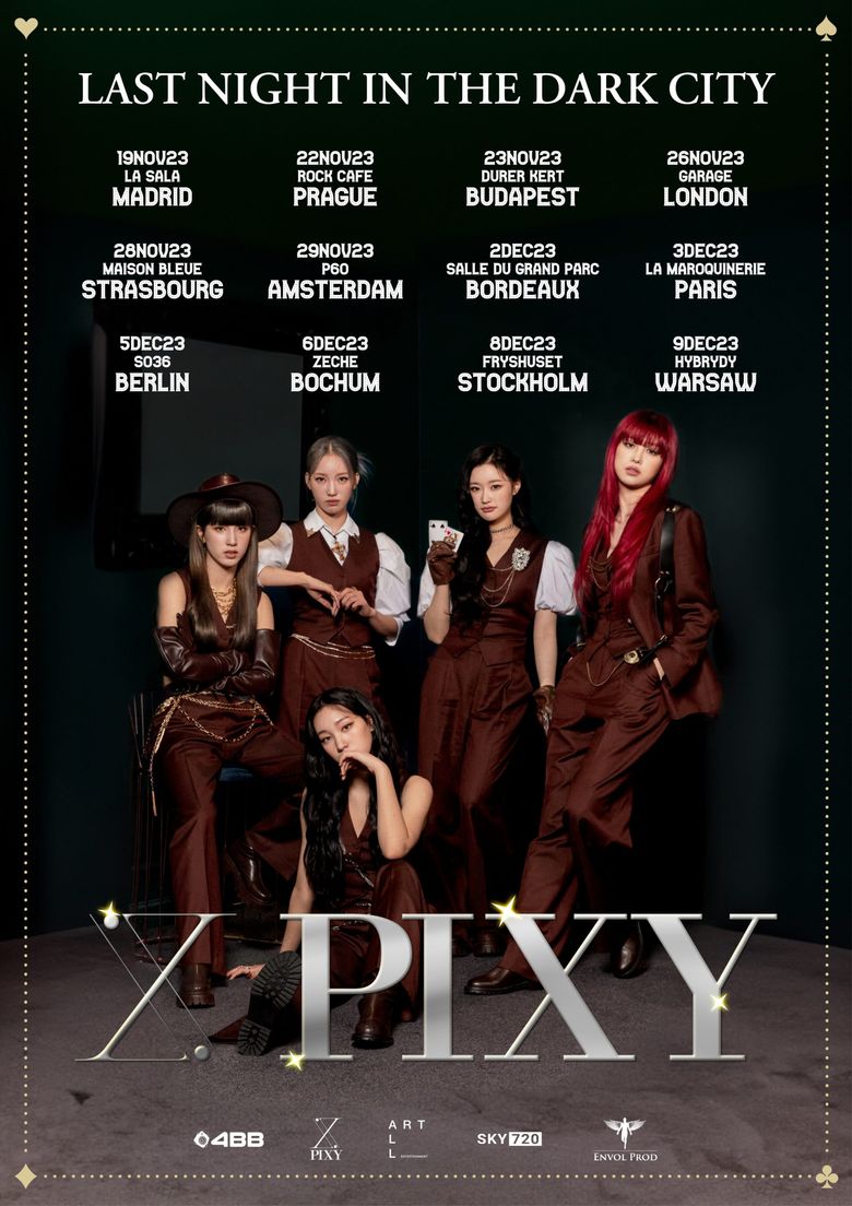 PIXY “Last Night In The Dark City” European Tour: Cities And Ticket Details