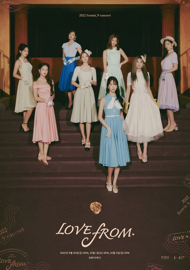  2022 fromis_9 "LOVE FROM." Concert: Ticket Details
