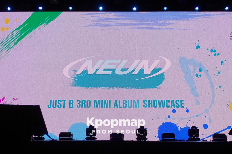 Exclusive Photos: JUST B's 3rd Mini Album "=(NEUN)" Comeback Showcase ...