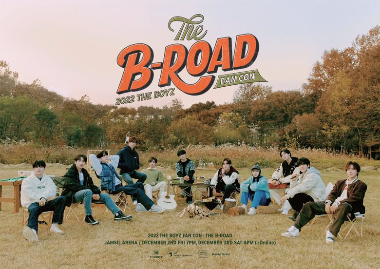  2022 THE BOYZ “THE B-ROAD” Online And Offline Fan Con: Live Stream And Ticket Details