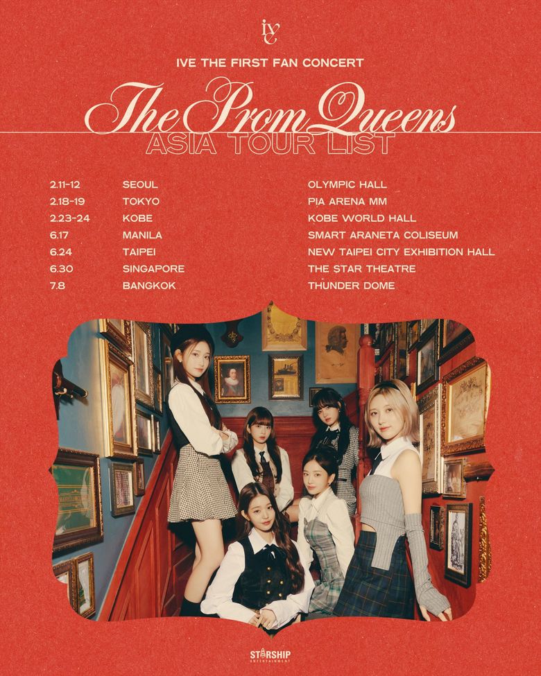 IVE "The Prom Queens" First Fan Concert Asia Tour Livestream And