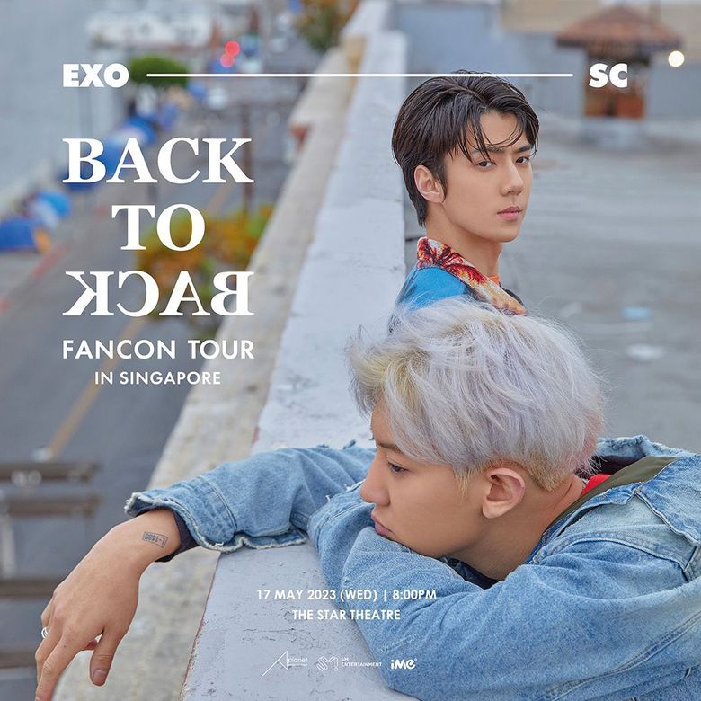 EXO-SC “BACK TO BACK” Fan Concert In Southeast Asia: Ticket Details