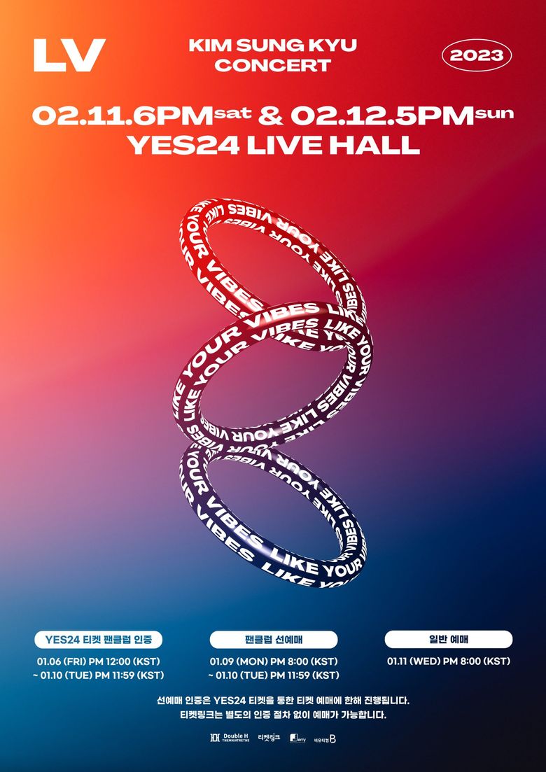  2023 INFINITE Kim SungKyu’s “LV” Concert: Ticket Details
