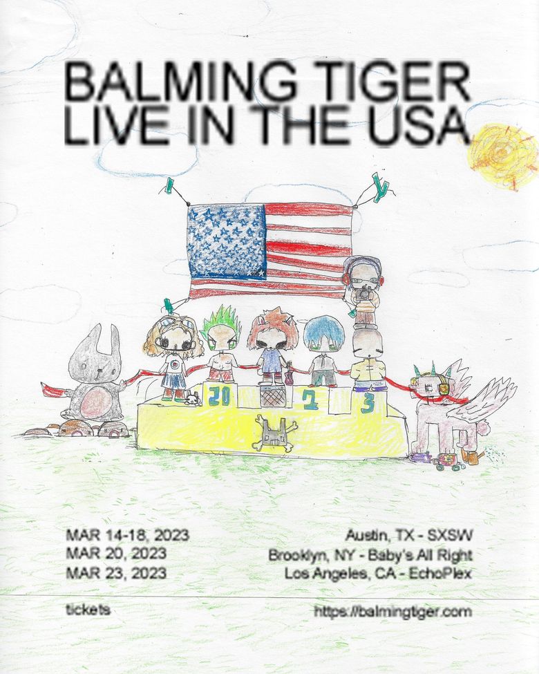 Balming Tiger Live In The USA: Ticket Details