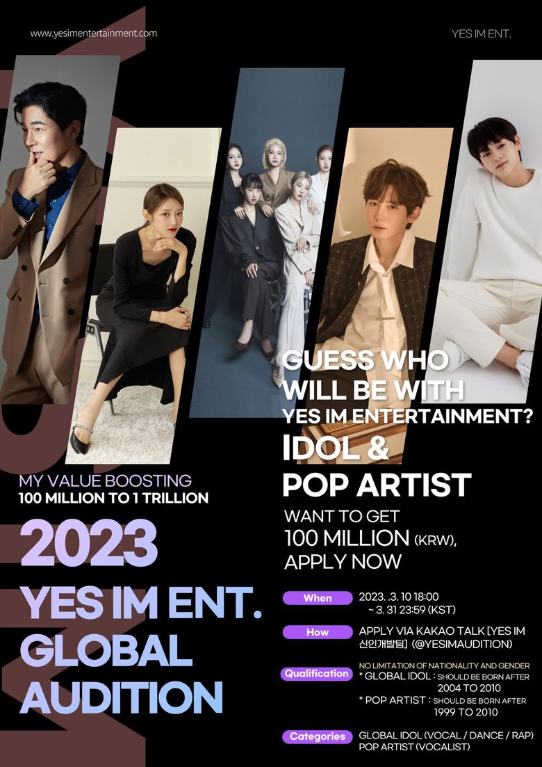 YES, IM Entertainment is holding a global audition to find its next K-Pop idol and pop artist: Here's how to apply