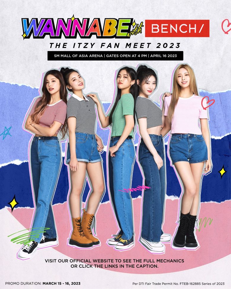 ITZY “WANNABE With Bench” Fan Meet 2023: Ticket Details