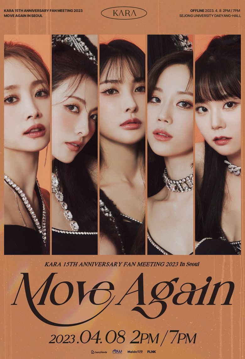 KARA “Move Again” 15th Anniversary Fan Meeting 2023: Ticket Details